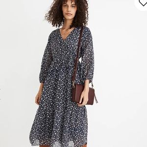 Madewell Midi Dress Harvest Vine